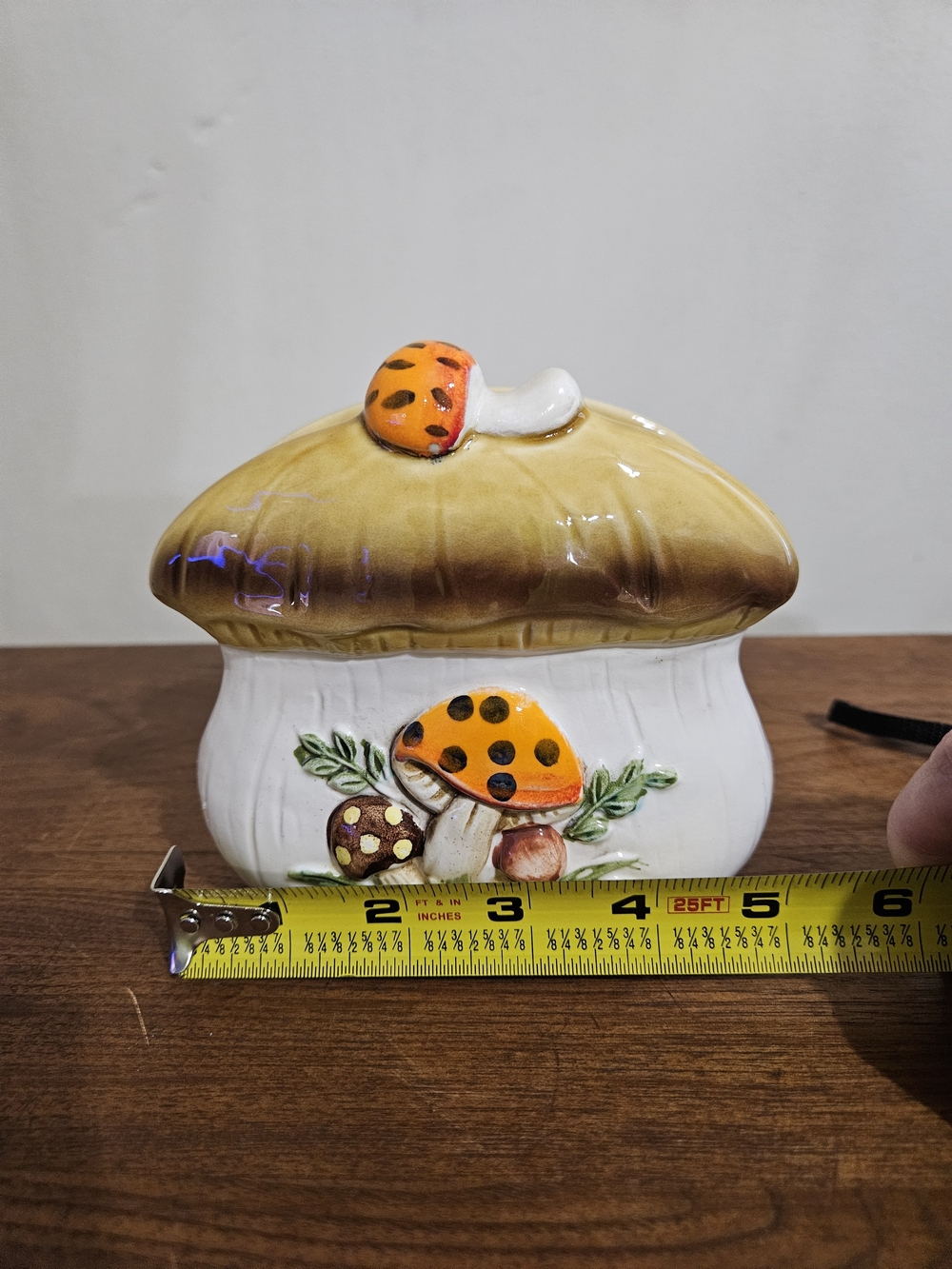 Sears Merry Mushroom Napkin Holder - Picture 6 of 7